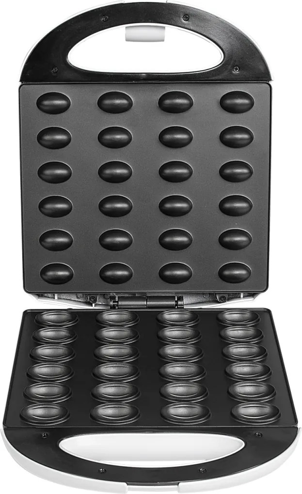 Aparat pentru preparat nuci Zilan ZLN2809 ALB, 24 jumatati sau 12 nuci intregi, 1600W, indicator luminos, Placi Neaderente