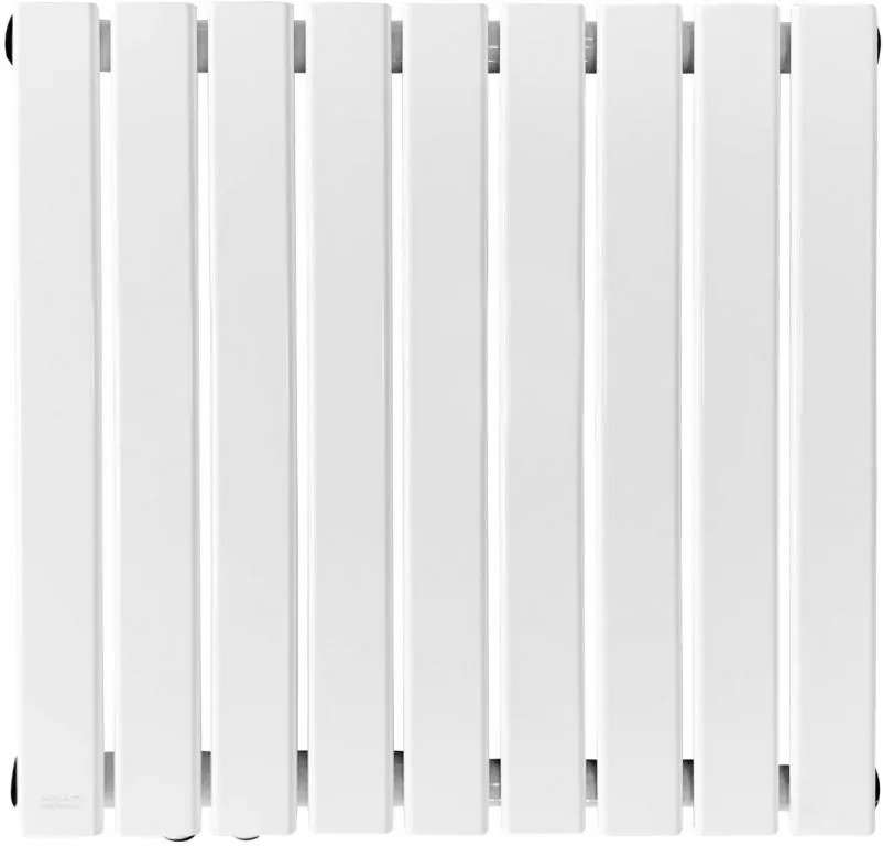 Radiator orizontal, conexiune centrală, 600 x 614 x 52 mm