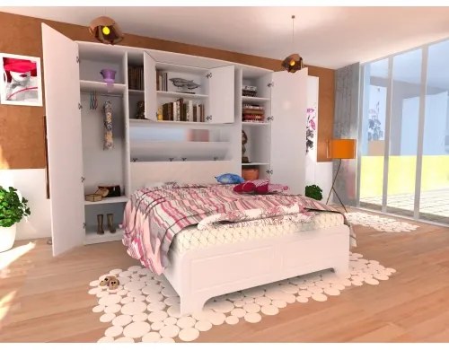 Dormitor Madrid MDF Alb