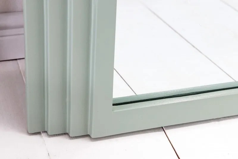 Oglinda de perete decorativa Art Deco 160cm, verde