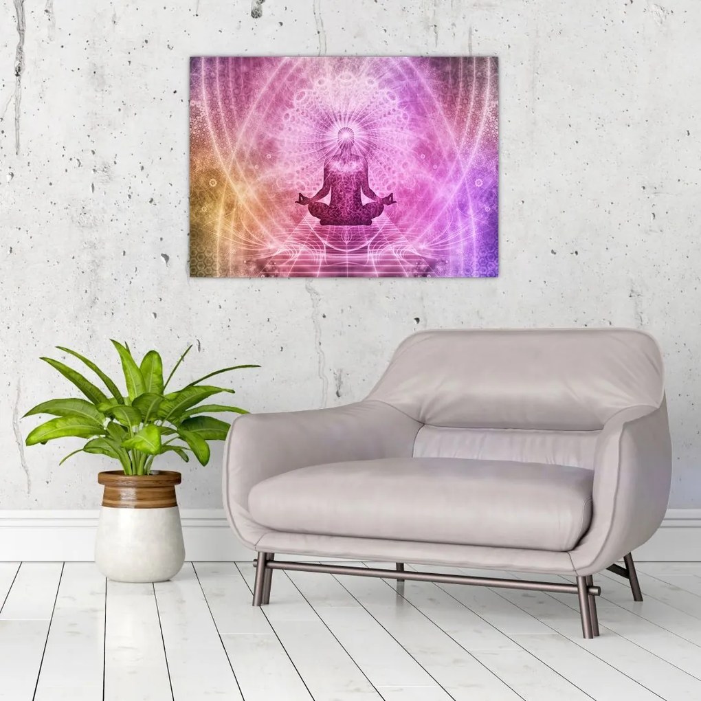 Tablou - Aura de meditație (70x50 cm)