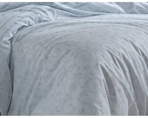 Lenjerie de pat din bumbac BedTex Ivy blue , 220 x200 cm, 2x 70 x 90 cm