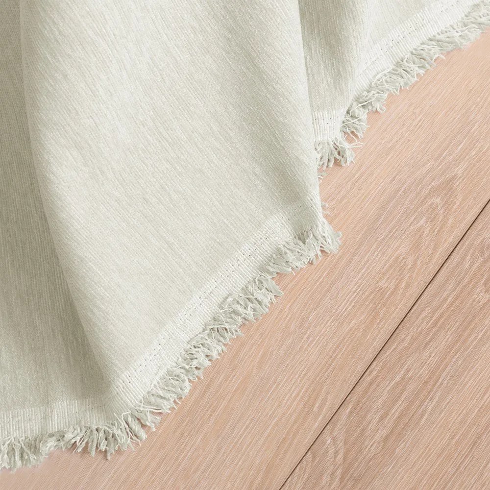 Cuvertură crem din janilie 220x240 cm Talo – Filumi