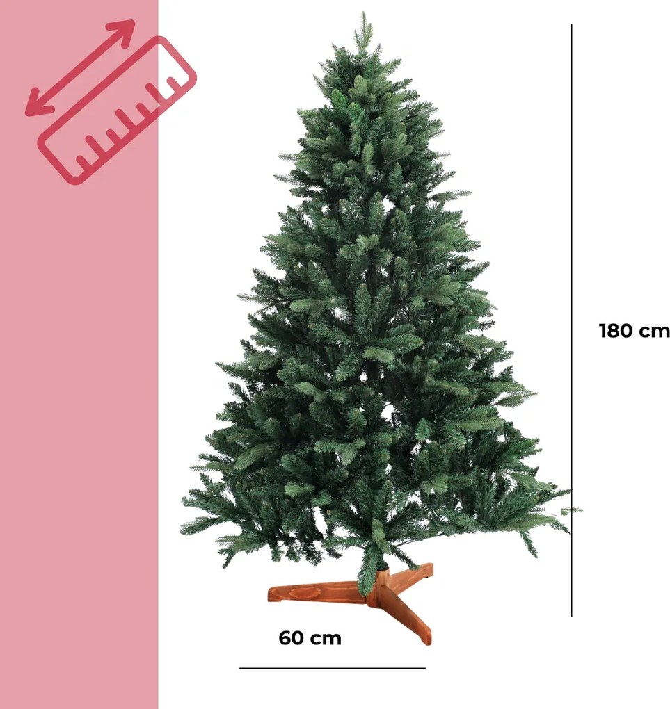 Brad de Crăciun artificial FROST, 180 cm, verde Jurhan