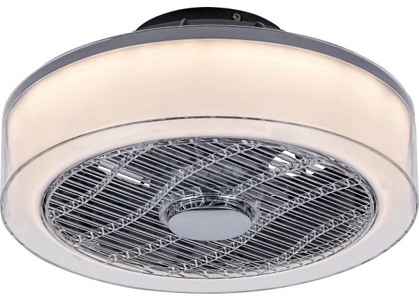 Plafonieră LED dimabilă Rabalux cu ventilator LED/30W/230V + telecomandă