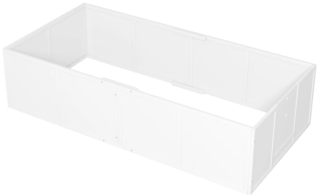 PawHut Cutie de naștere pentru câini pui, parc de naștere cu ușă cu înălțime reglabilă, pentru câini mari, 196 x 96 x 48 cm | Aosom Romania