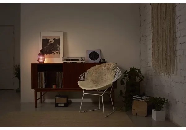 Lampă de masă GRAPE 1xE27/40W/230V roz Ledvance