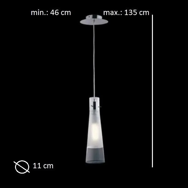 Pendul transparent design italian, KUKY CLEAR SP1 023021