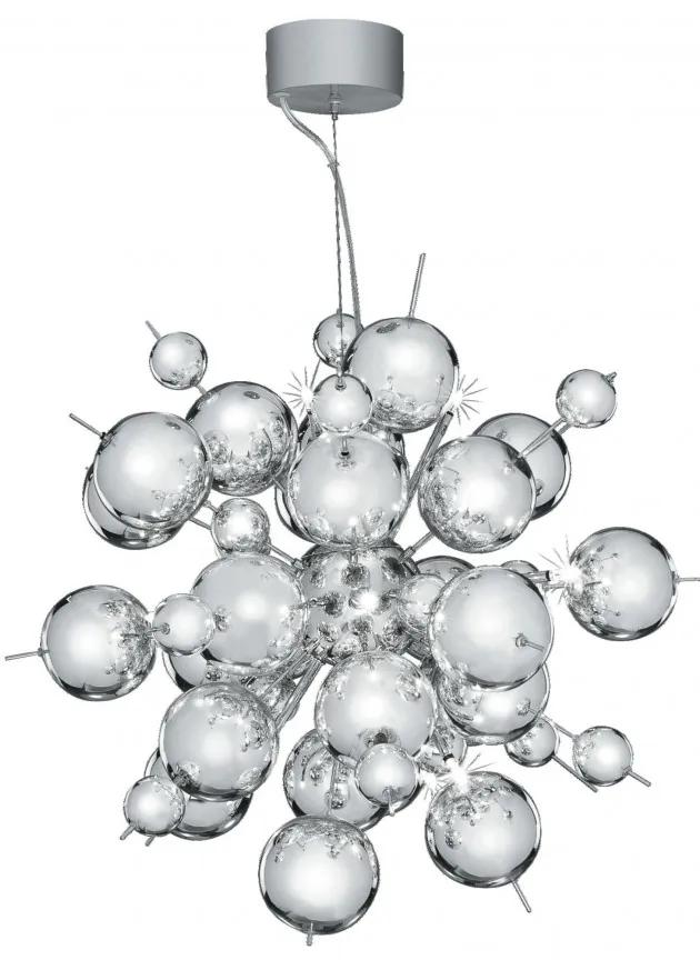 Lustra eleganta design ultra-modern Molecule crom 8312-12CC SRT