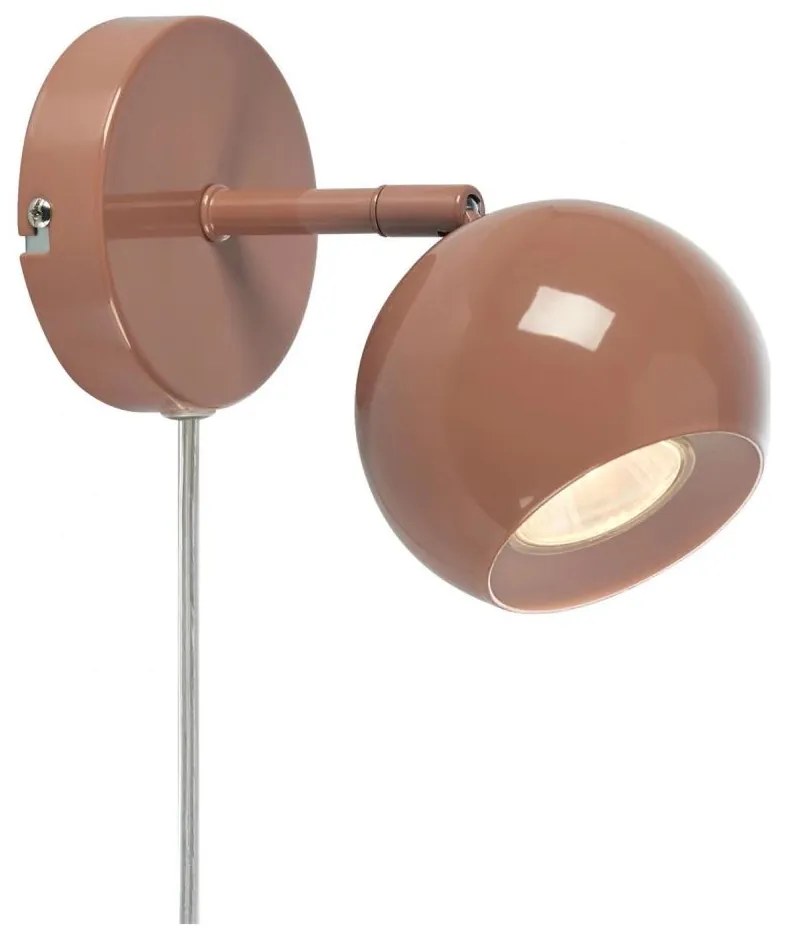 Markslöjd 108984 - Spot de perete POP 1xGU10/7W/230V, maro