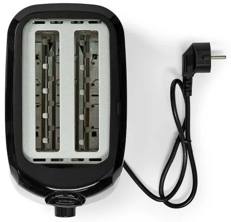 Prăjitor de pâine cu două fante Nedis KABT150EBK 700W/230V negru