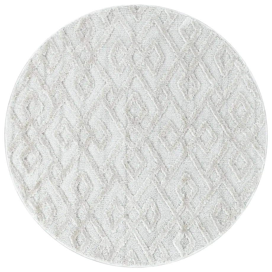 Covor crem rotund ø 120 cm Pisa – Ayyildiz Carpets