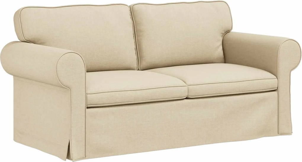 vidaXL Canapea Crem 175 x 82 x 80 cm țesătură