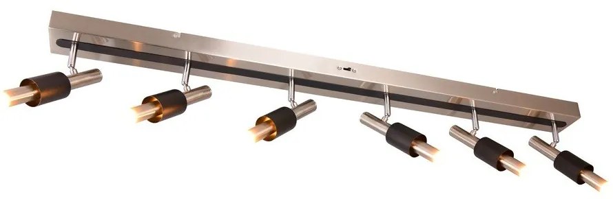 Spot negru-argintiu LED 20,5x120 cm Ikaris – Trio Select
