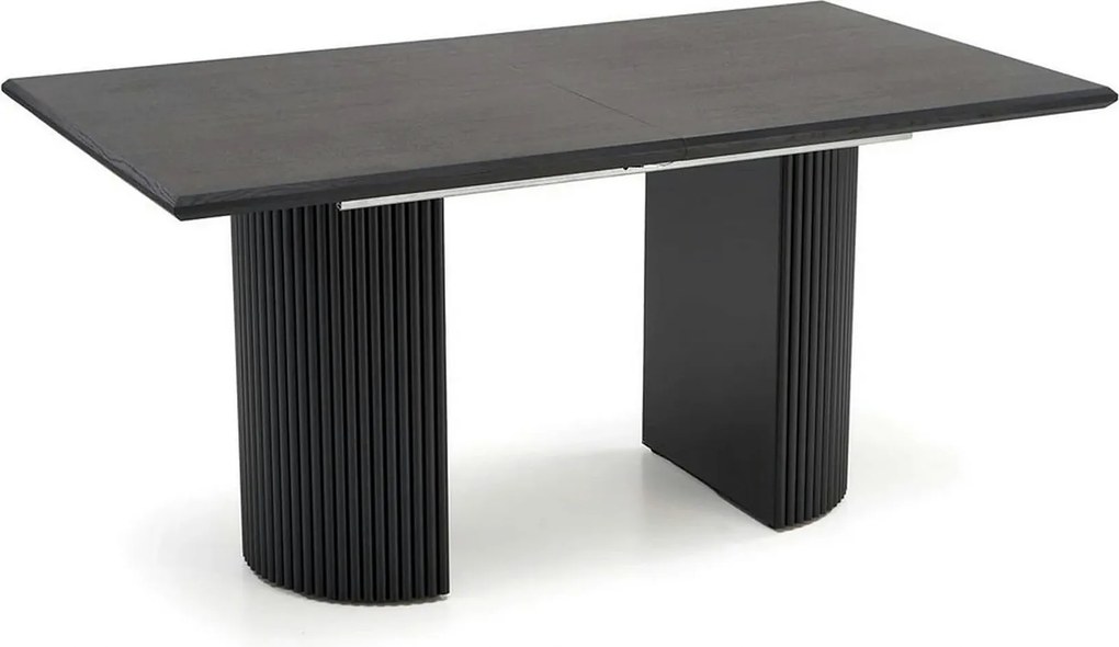 Masa extensibila BOLERO, negru, 160/250x90x78 cm