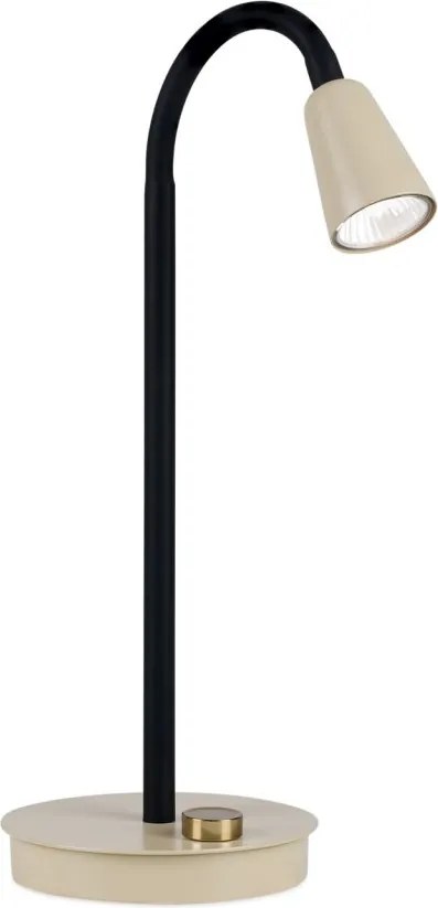 Lampa de masa flexibila cu spot GU10 DOTTY khaki