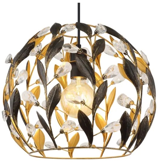 Lustră pe cablu Globo 15759H MIKA 1xE27/40W/230V d. 40 cm