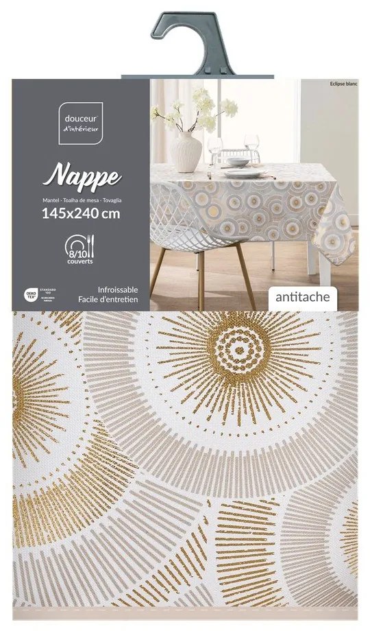 Față de masă 145x240 cm Eclipse – douceur d'intérieur