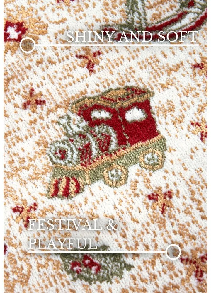 Covor verde din amestec de bumbac 50x80 cm cu model de Crăciun Toy's Delight Green Christmas – Villeroy&amp;Boch