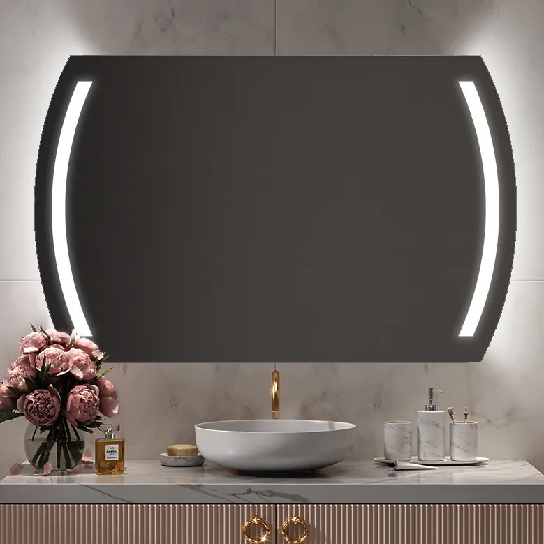 Oglindă de baie cu iluminare LED67