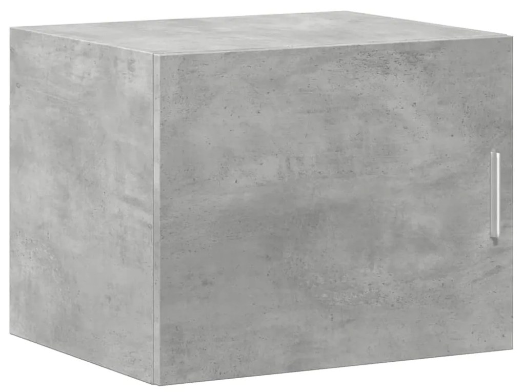 846113 vidaXL Dulap de perete, gri beton, 50x42,5x40 cm, lemn prelucrat