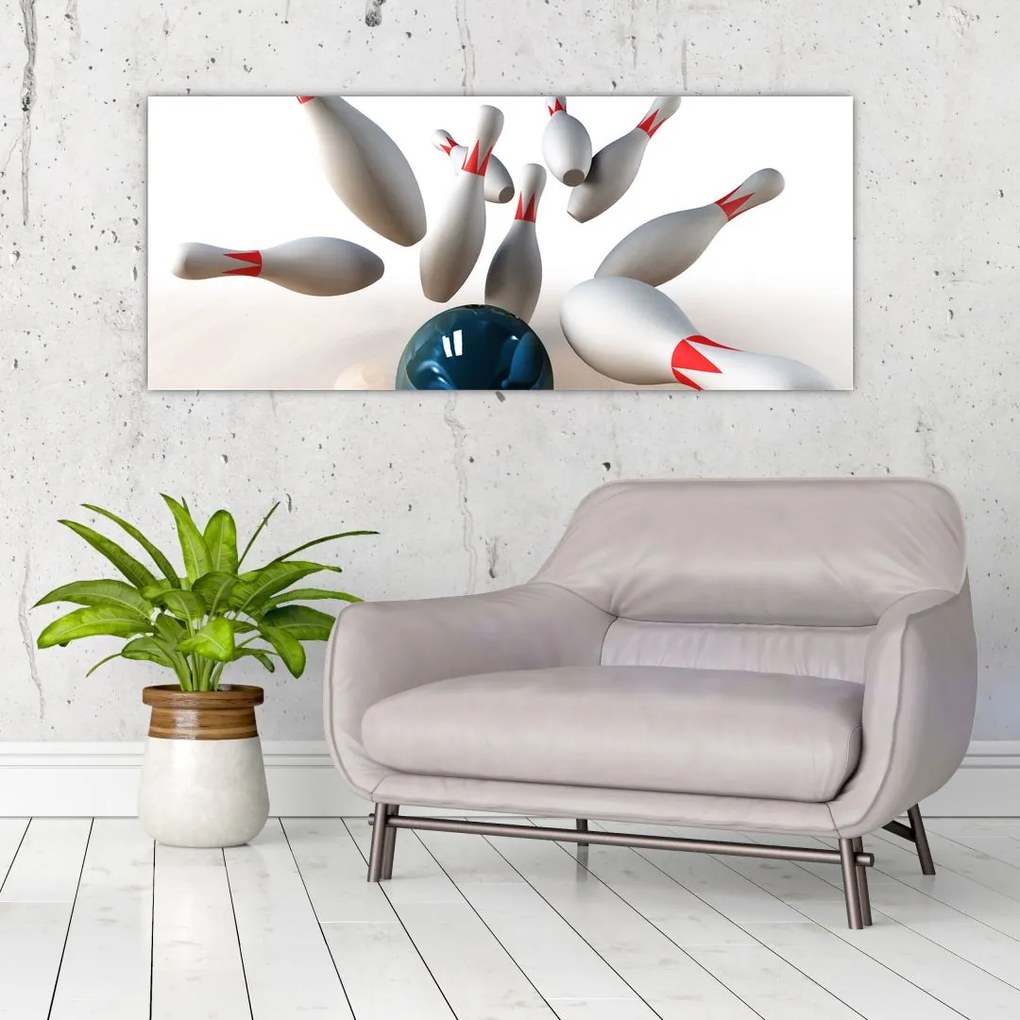 Tablou - Bowling (120x50 cm)