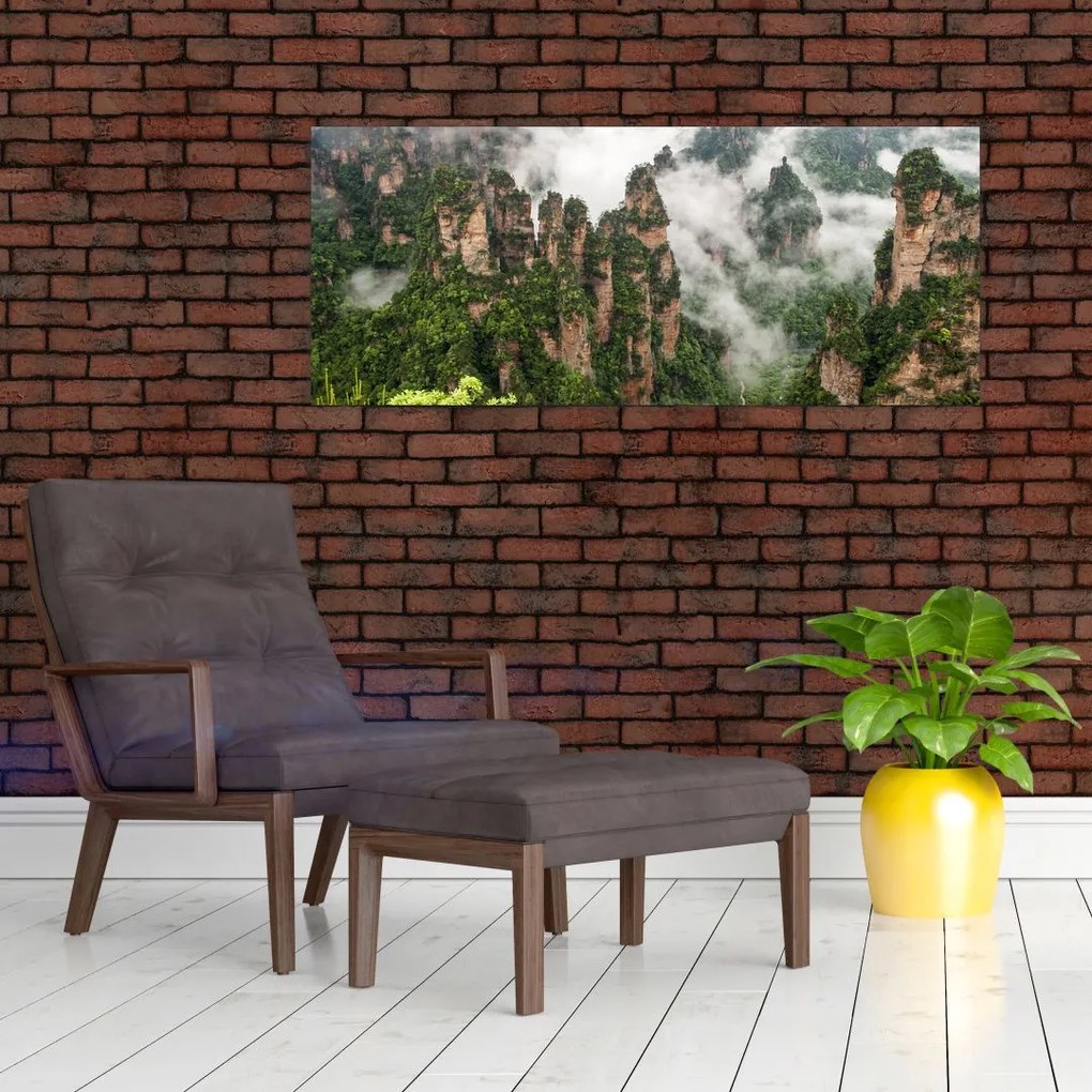 Tablou - Parcul Național Zhangjiajie, China (120x50 cm)
