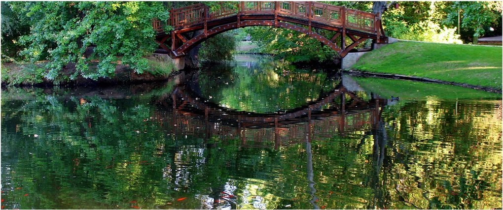 Tablou cu râu (120x50 cm)