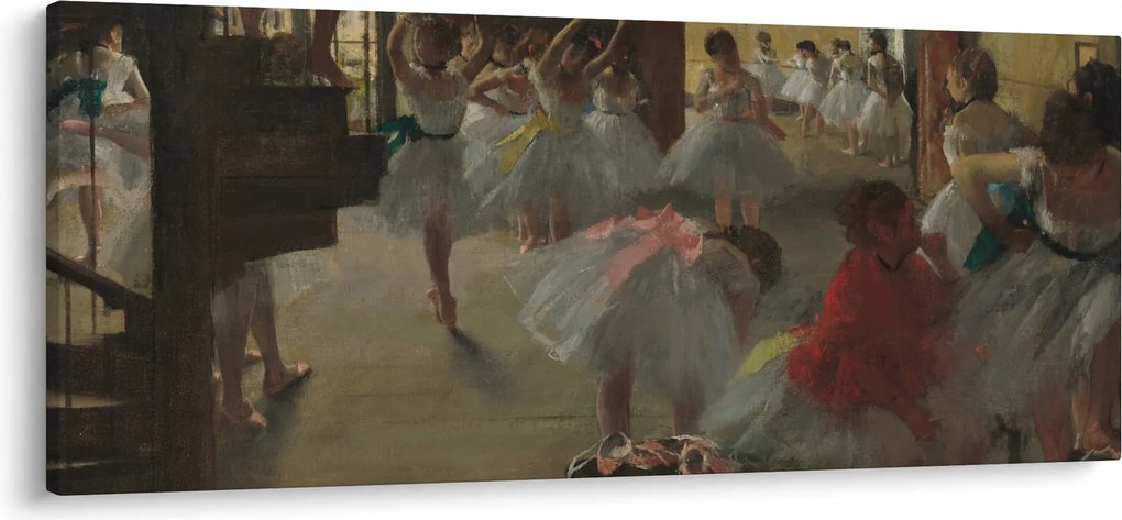Tablou - Edgar Degas, The Dance Class, reproducere (120x50 cm)