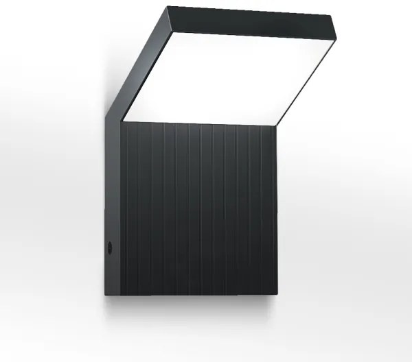 Brilagi - Aplica de exterior LED RIANO, 8W, 230V, antracit, IP65
