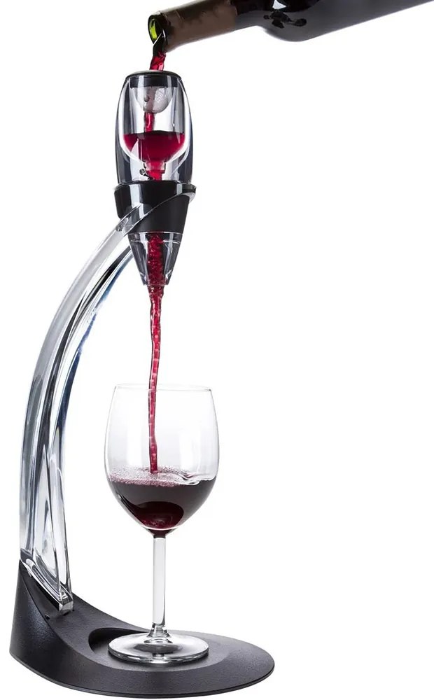 Decantor de vin cu suport