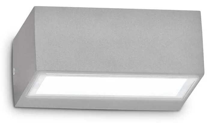 Aplica de perete iluminat exterior ambiental Twin ap1 gri