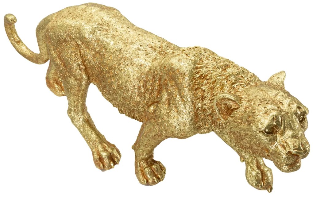 Mauro Ferretti Statuetă Leopard Shant 89 X 21 X 33 Cm | Aosom Romania