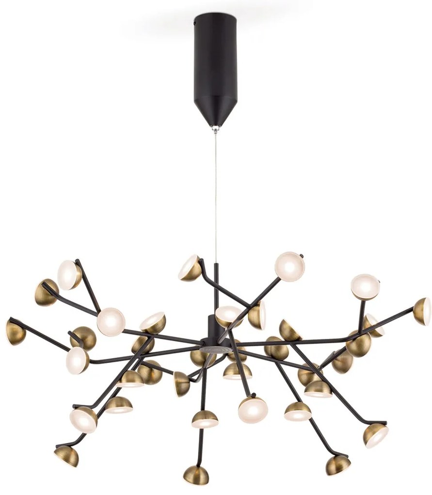 Lustra suspendata moderna cu 36 de surse LED Blossom