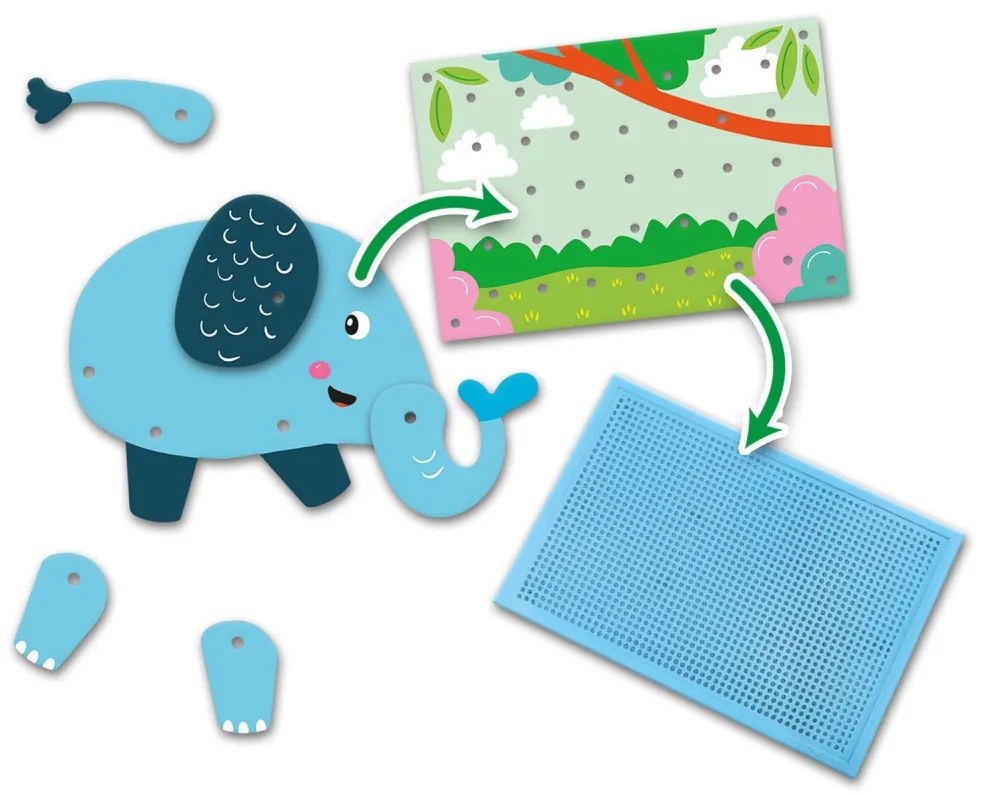 Set creativ mozaic - Puzzle-uri cu animale