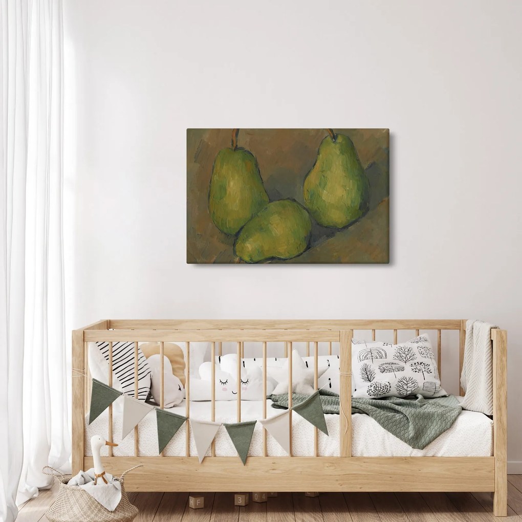 Tablou - Paul Cézanne, Three Pears, reproducere (90x60 cm)