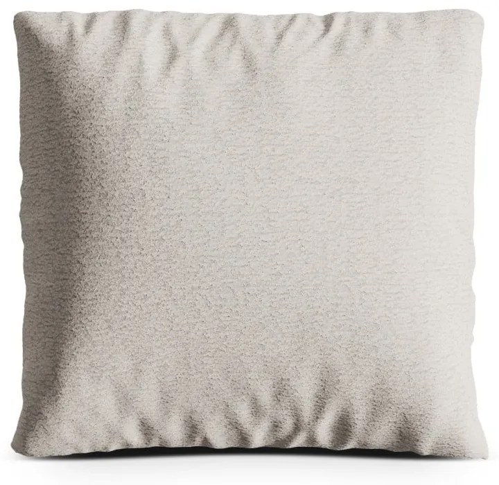 Pernă pentru canapea bej cu tapițerie din țesătură bouclé Kemi – Cosmopolitan Design