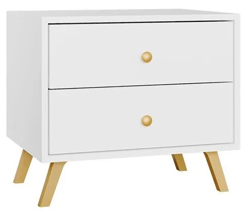Noptieră Astradon (Alb + auriu) . Promo -16%. 1104500