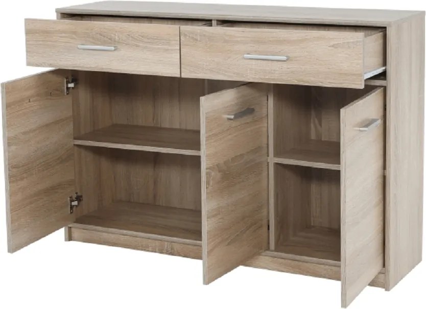 comoda 3D2S, stejar sonoma, TEYO