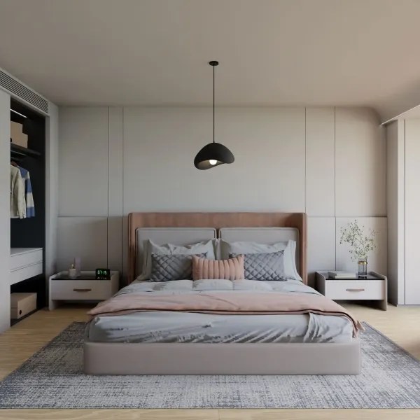 Brilagi - Pendul pe cablu WABI SABI, 1xE27/40W/230V, Ø 33 cm, negru