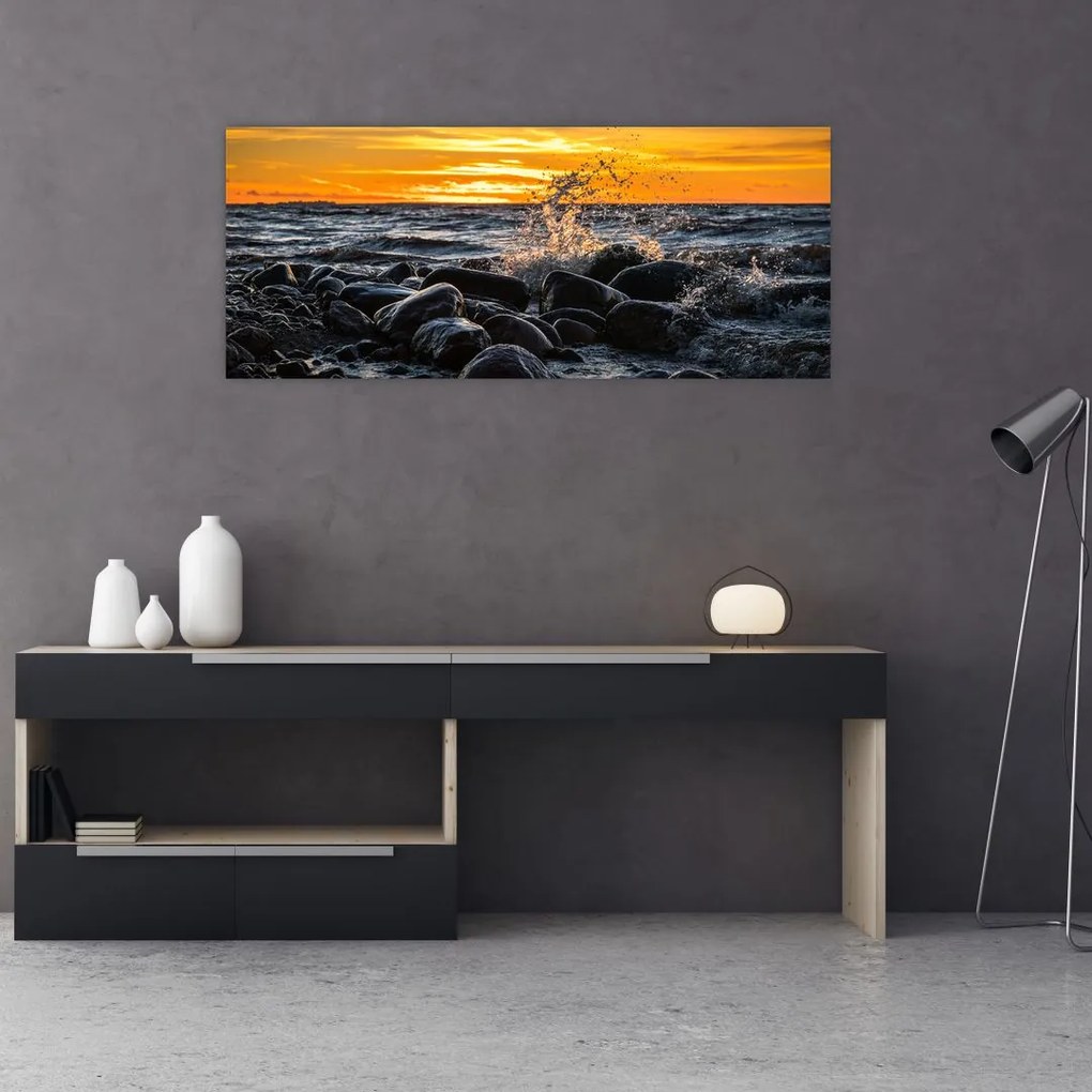 Tablou cu mare (120x50 cm)