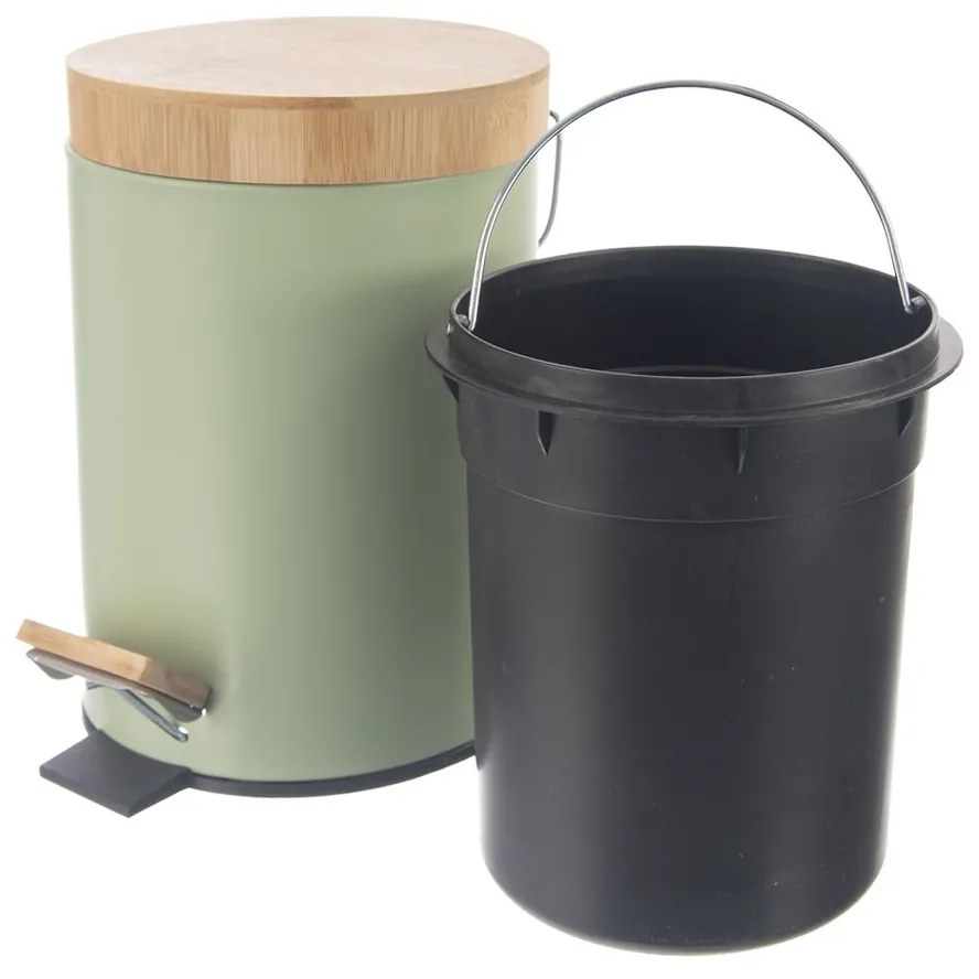 Orion Coș de gunoi cu pedală Greenish, 3 l, 3 l