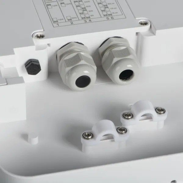 Plafonieră LED de exterior cu senzor Kanlux 38781 BENO 24/30W/230V 3000/3500/4000K IP65 alb