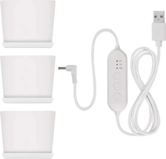 Lampă LED reglabilă de interior pentru cultivarea plantelor GROW, 7W/5V