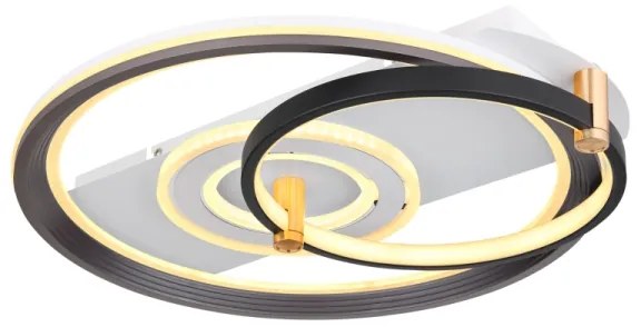 Globo 48459-46 - Plafonieră LED reglabilă ANI, 46W/230V, 2700-6000K, cu telecomandă