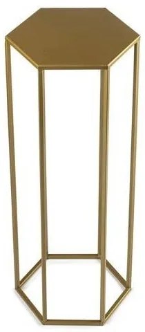 Suport pentru flori 70x24 cm, culoare aurie