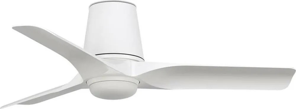 FARO 33826-1TW - Ventilator de tavan LED dimabil HEY TUB cu LED/10W/230V, alb, Ø 90 cm + telecomandă