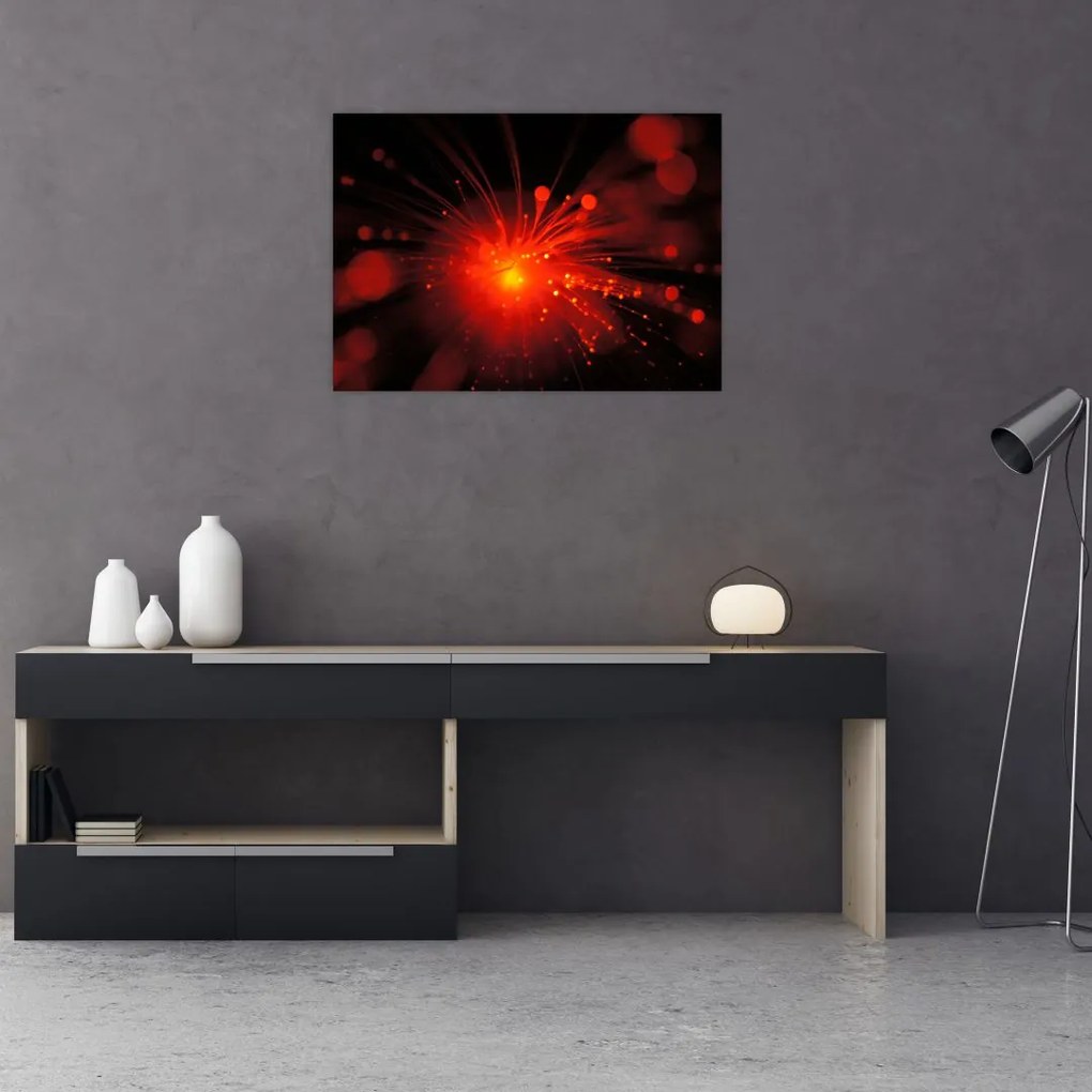 Tablou cu abstacție sclipire (70x50 cm)