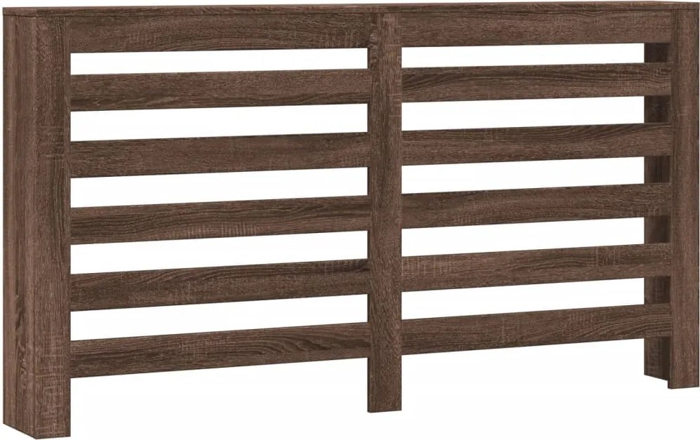 vidaXL Mască pentru calorifer stejar maro 149x20x82 cm lemn prelucrat