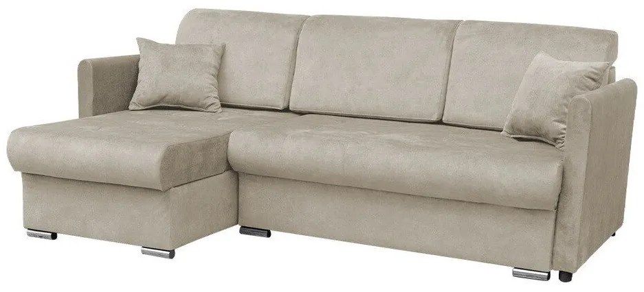 Colțar Carlsbad 115Cutie de pat, 220x148x93cm, 110 kg, Picioare: Plastic, Metal